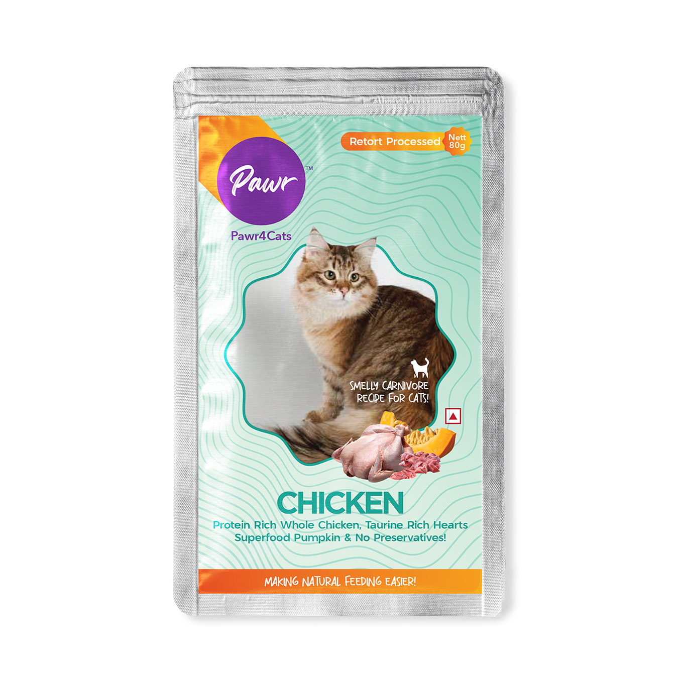 Pawr4Cats FreshMeals Wet Cat Food Chicken and Lamb Rawr4Dogs