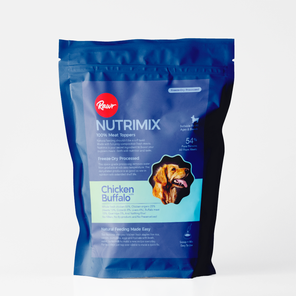 Nutrimix | Dog Food Topper | Chicken + Buffalo