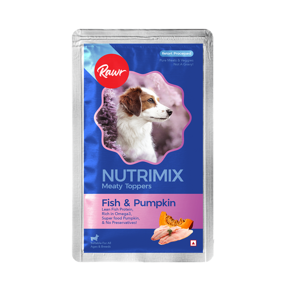 Nutrimix | Wet Dog Food Toppers | Fish & Pumpkin