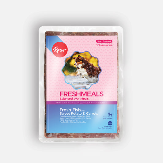 FreshMeals | Wet Dog Food | Fish, Sweet Potato, & Pumpkin